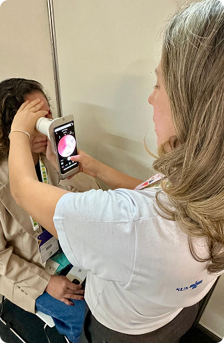 Telerretinografia gratuita com diagnóstico no dia em Goiânia (GO)