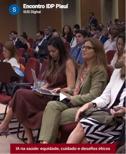 Experiências do Piauí em saúde digital são destaque em debate no IDP
