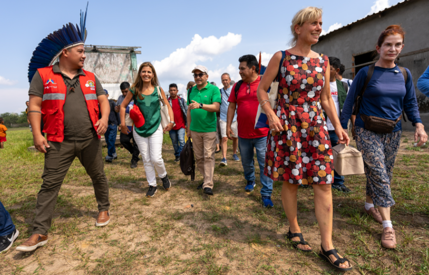  a comitiva esteve no Amazonas e visitou os municípios de Manaus e Parintins